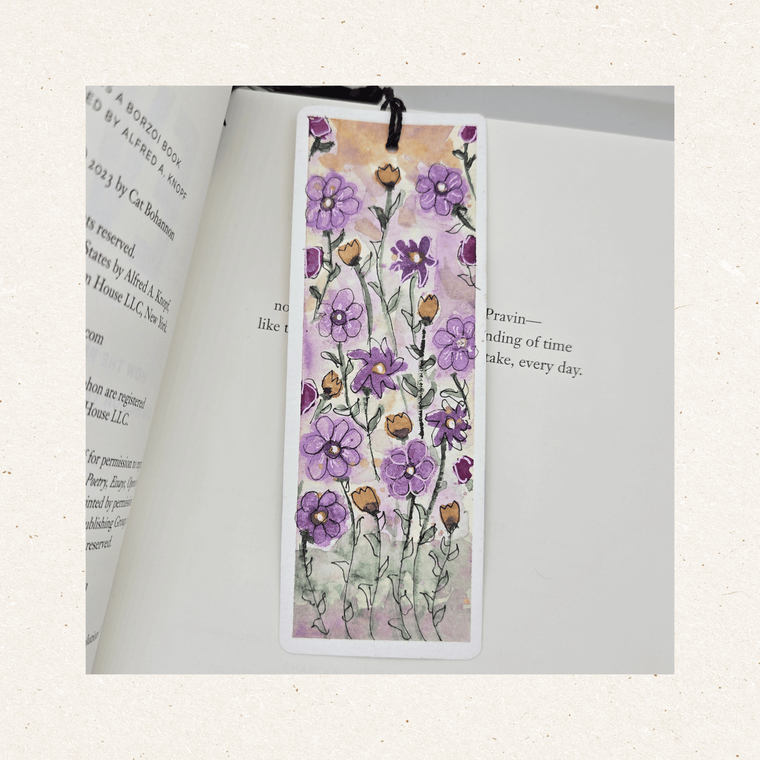 Watercolor Bookmarks