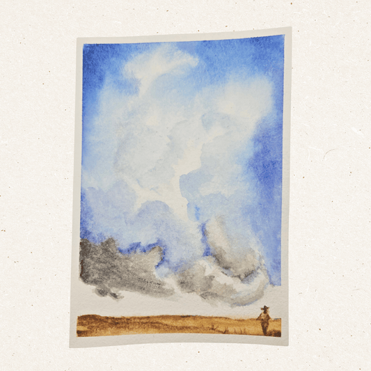 Before the Storm — Original Watercolor Painting