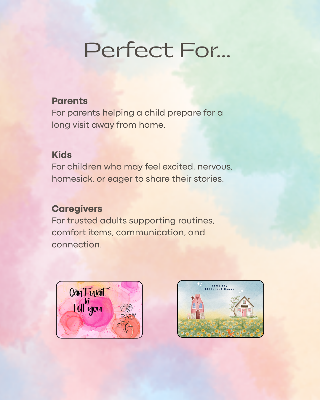 Printable Postcards for Kids Away from Home